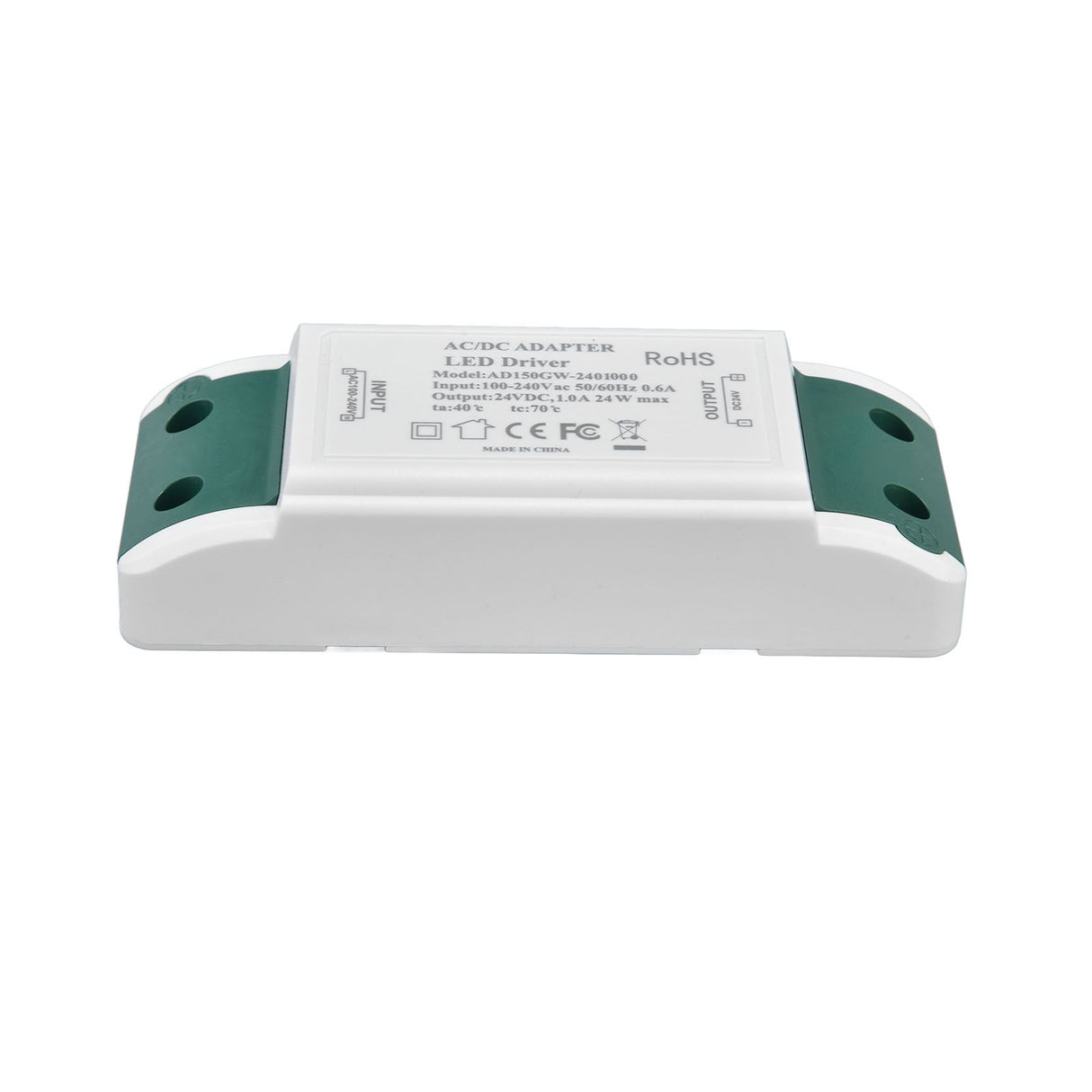 LED Driver Short Circuit Overcurrent Lightweight Portable Easy Installation Constant Current LED Drive AC100‑240V