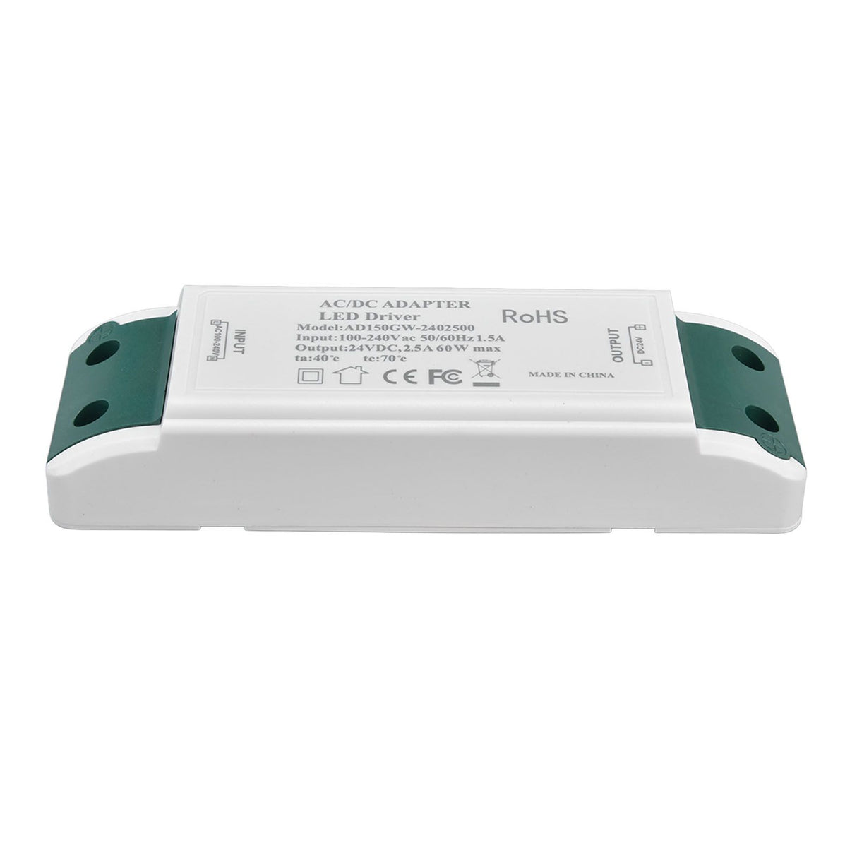 LED Driver Short Circuit Overcurrent Protection Lightweight Portable Constant Current LED Drive AC100‑240V