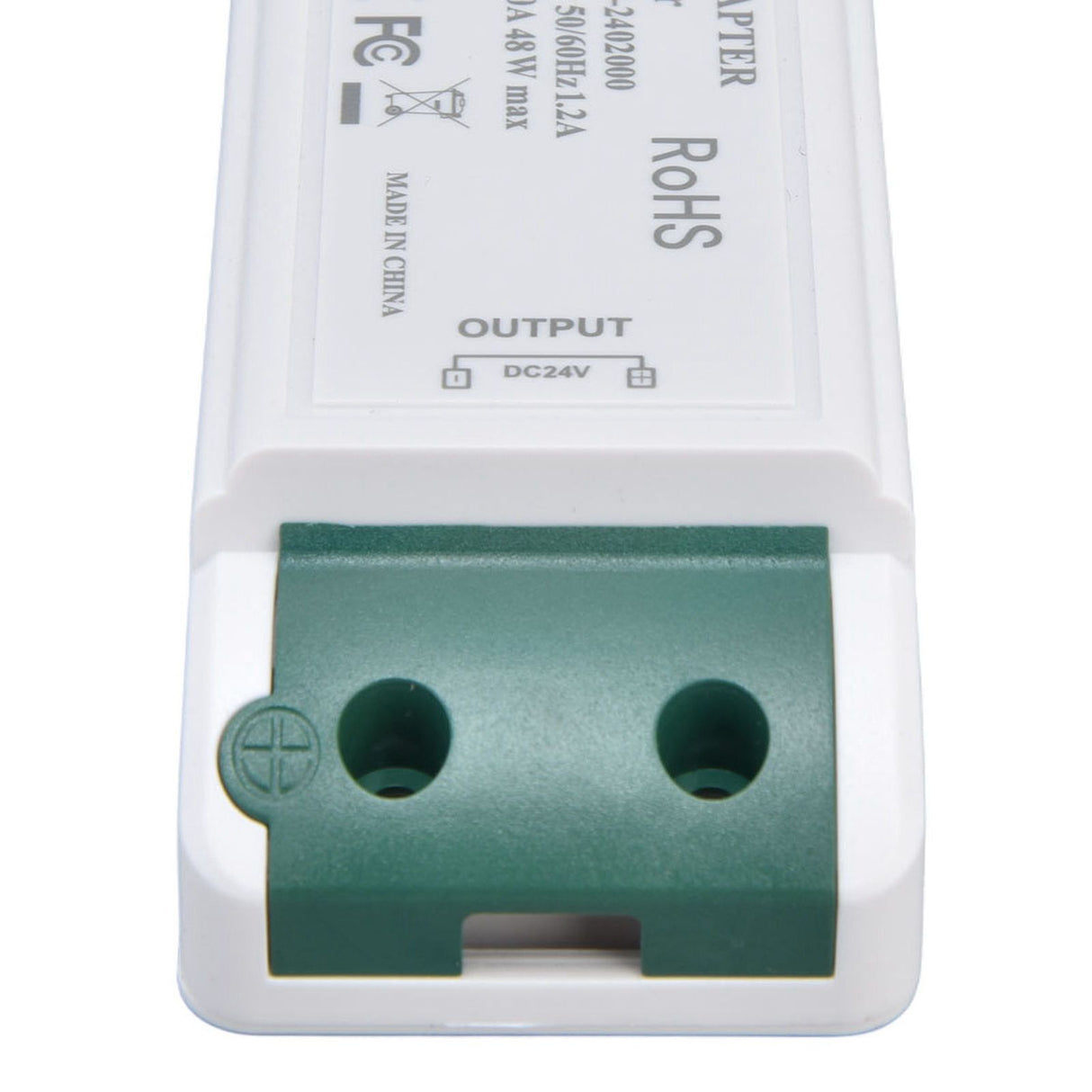 LED Transformer 24V DC 2A 48W Constant Current LED Power Supply Driver for Home and Office AC100‑240V