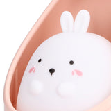 Night Light White Bunny Shape LED Kids Induction Night Lamp with USB Cable for Children's Room Bedroom - Extra Image