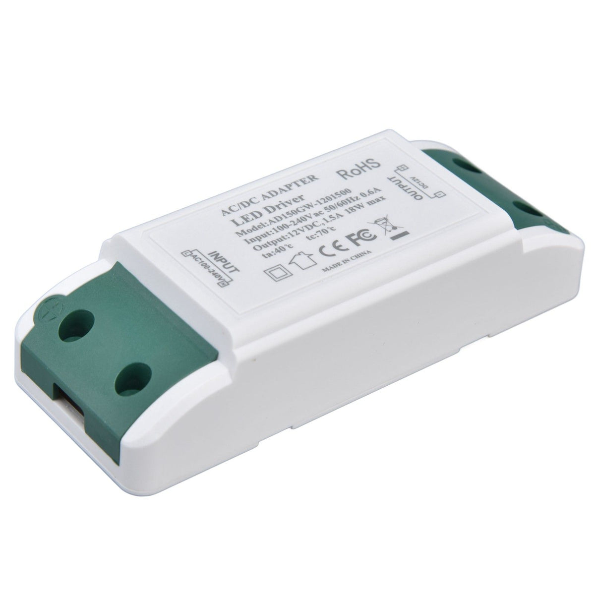 LED Driver Constant Current Power Supply Transformer for LED Flexible Strip Light AC100‑240V