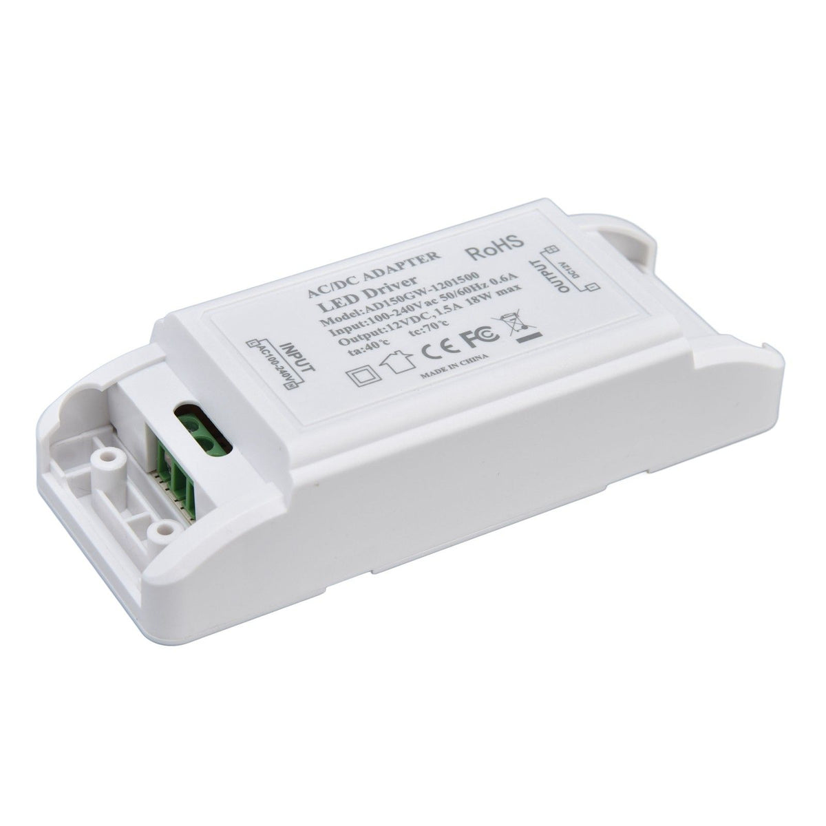 LED Driver Constant Current Power Supply Transformer for LED Flexible Strip Light AC100‑240V