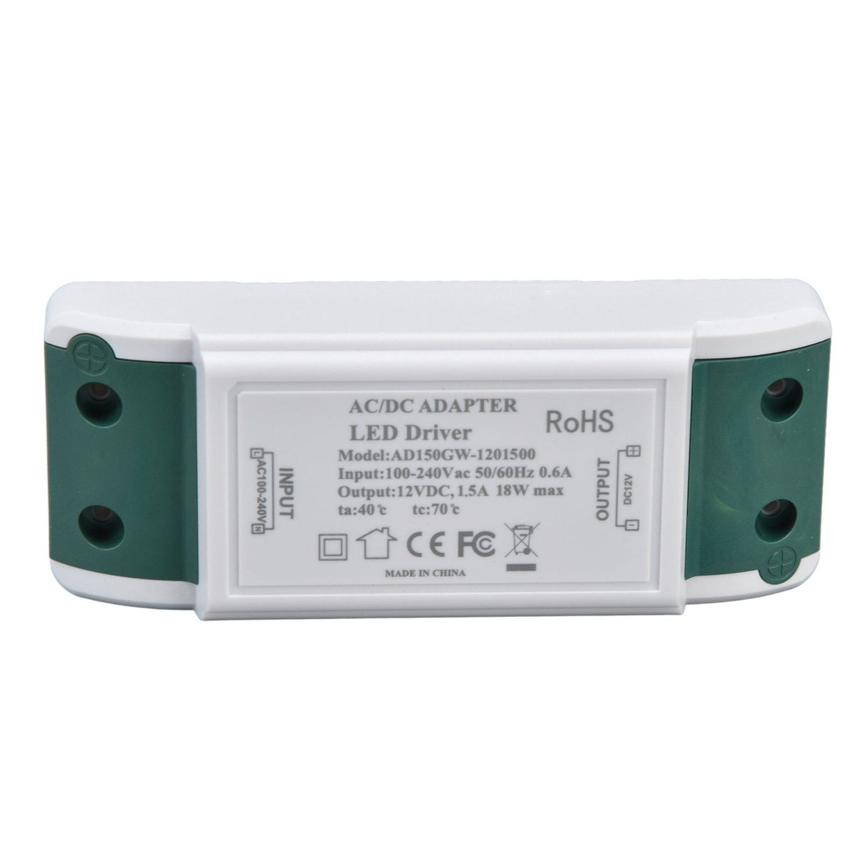 LED Driver Constant Current Power Supply Transformer for LED Flexible Strip Light AC100‑240V