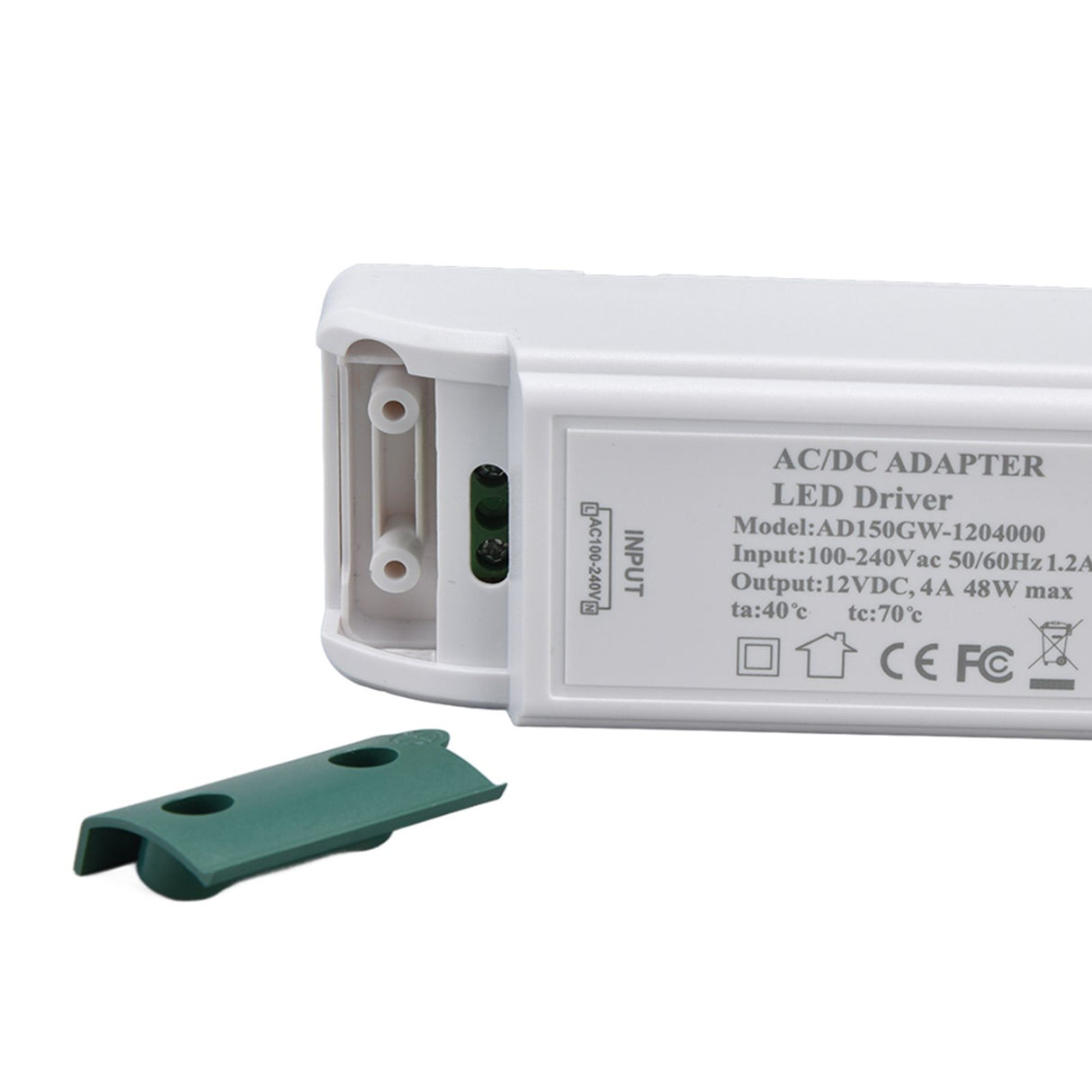 LED Power Driver 12V DC 48W 4A Constant Current Voltage Adapter 12V LED Power Transformer AC100‑240V