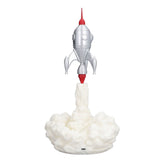 3D Rocket Lights Children's Accompanying Lights New Strange Lights 3D Printing Night Lights Bedroom Decoration - Top-Down View