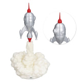 3D Rocket Lights Children's Accompanying Lights New Strange Lights 3D Printing Night Lights Bedroom Decoration - Extra Image
