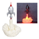 3D Rocket Lights Children's Accompanying Lights New Strange Lights 3D Printing Night Lights Bedroom Decoration - Extra Image