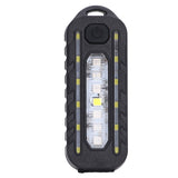 Multifunction Red Blue Warning Light USB Charging Tail Light LED Waterproof Shoulder Lamp - Extra Image