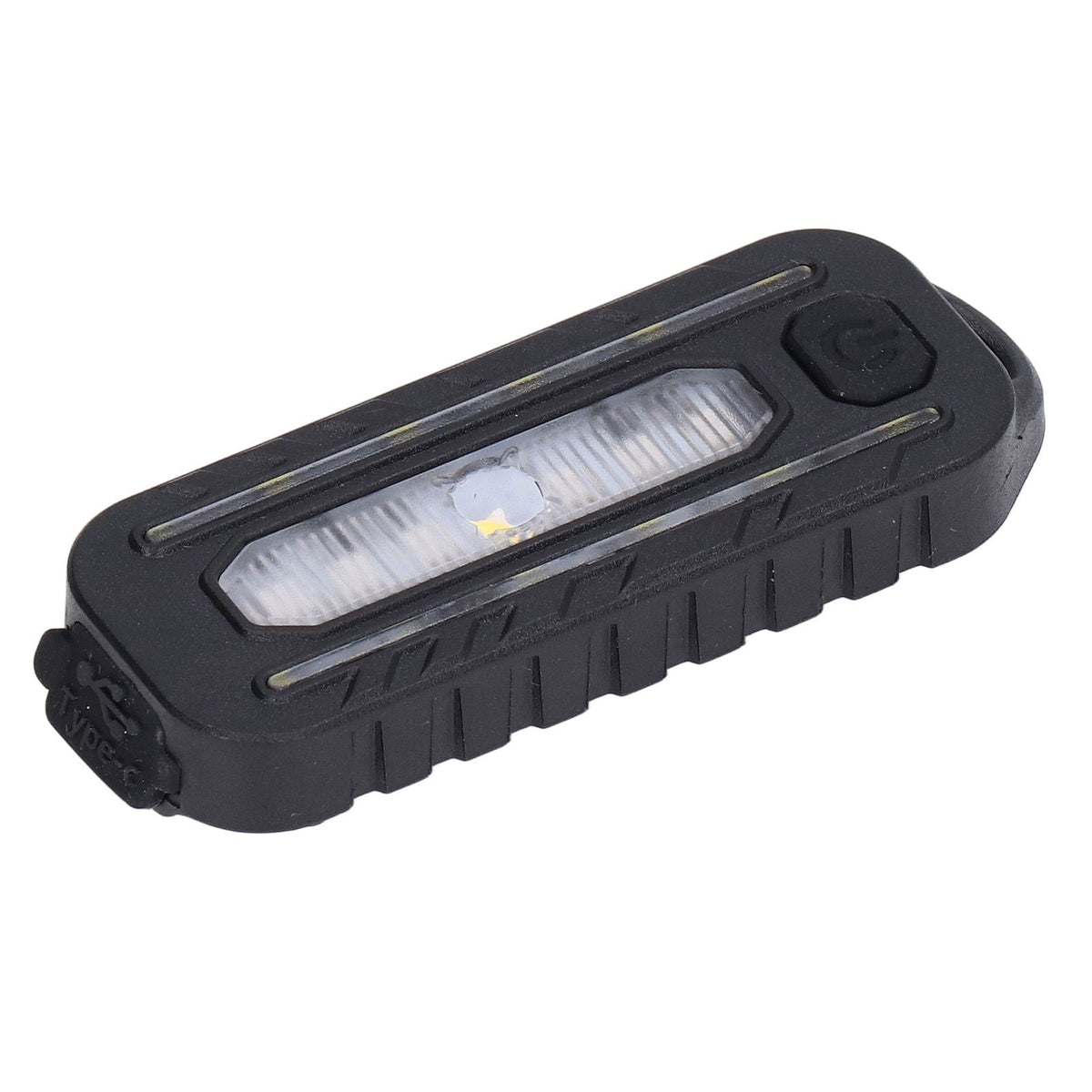 Multifunction Red Blue Warning Light USB Charging Tail Light LED Waterproof Shoulder Lamp