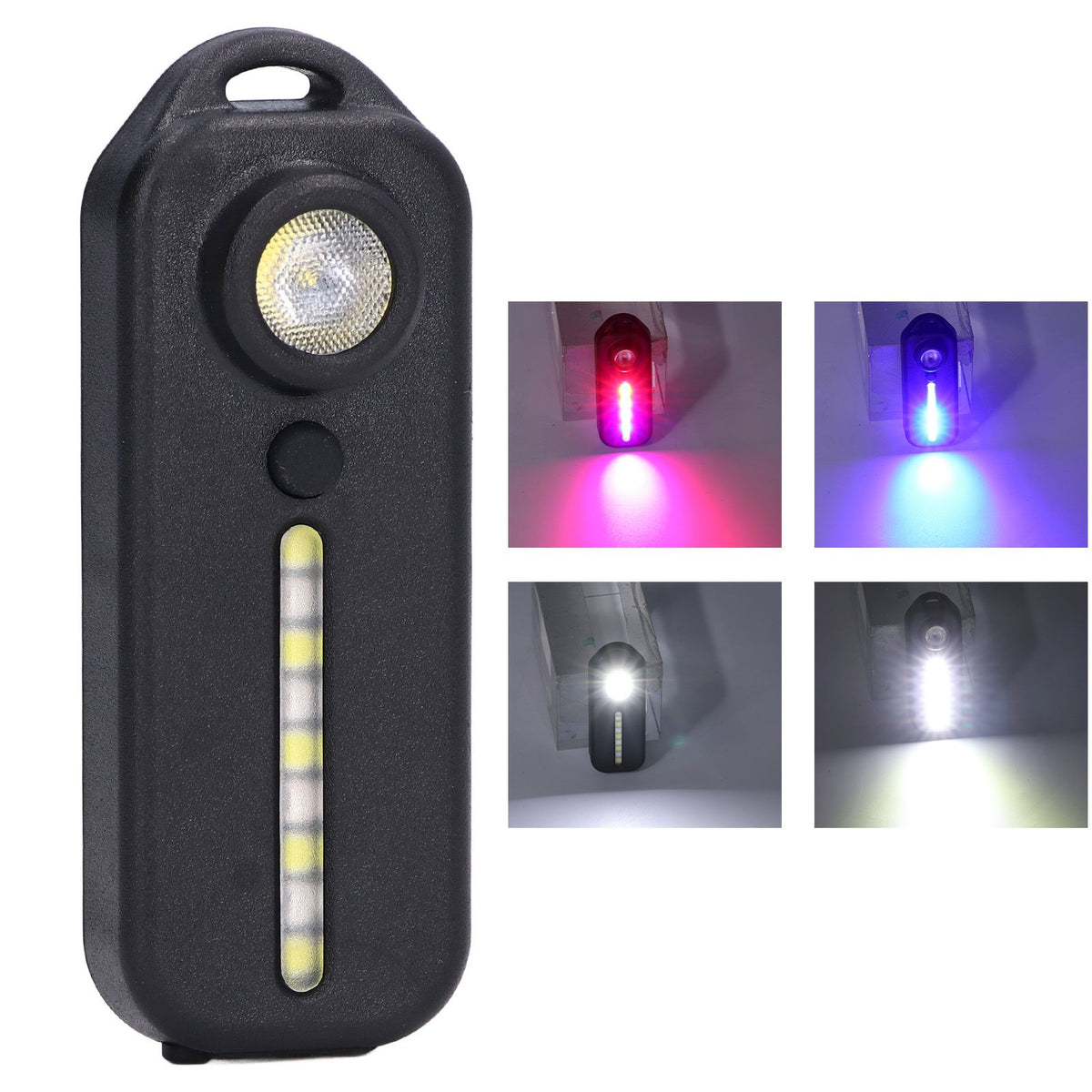 Shoulder Light Five Light Modes One Key Adjustment USB Cycle Charging IPX3 Life Waterproof Tail Light