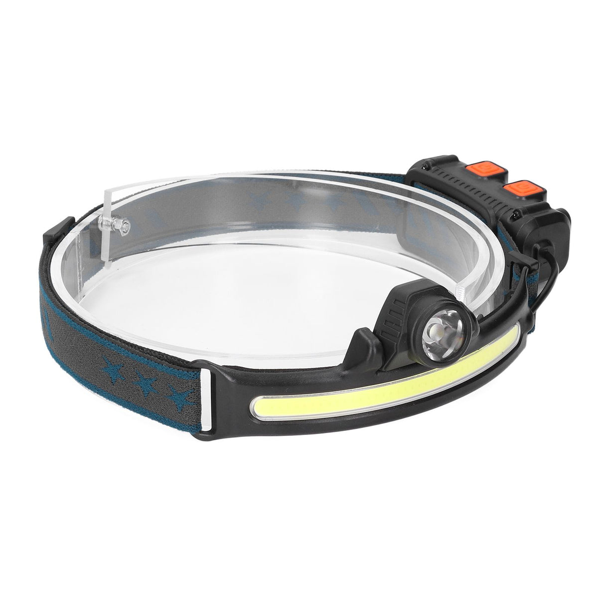 XPG COB Induction Headlamp Type C Rechargeable Outdoor LED Head Torch with Built in Battery