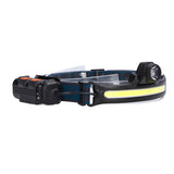 XPG COB Induction Headlamp Type C Rechargeable Outdoor LED Head Torch with Built in Battery