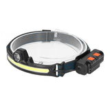 XPG COB Induction Headlamp Type C Rechargeable Outdoor LED Head Torch with Built in Battery
