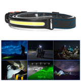 LED Headlight Multifunctional Induction Headlamp 3 Mode COB Outdoor Waterproof Head Flashlight - Extra Image