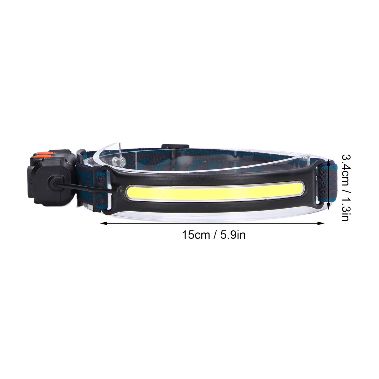 LED Headlight Multifunctional Induction Headlamp 3 Mode COB Outdoor Waterproof Head Flashlight