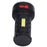 LED Flashlight High Brightness Four Lighting Modes Ergonomic Compact Portable USB Rechargeable Torch