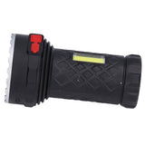 LED Flashlight High Brightness Four Lighting Modes Ergonomic Compact Portable USB Rechargeable Torch