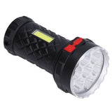 LED Flashlight High Brightness Four Lighting Modes Ergonomic Compact Portable USB Rechargeable Torch