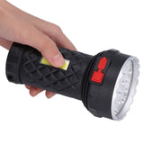 LED Flashlight High Brightness Four Lighting Modes Ergonomic Compact Portable USB Rechargeable Torch - Extra Image
