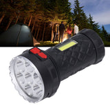 LED Flashlight High Brightness Four Lighting Modes Ergonomic Compact Portable USB Rechargeable Torch - Extra Image