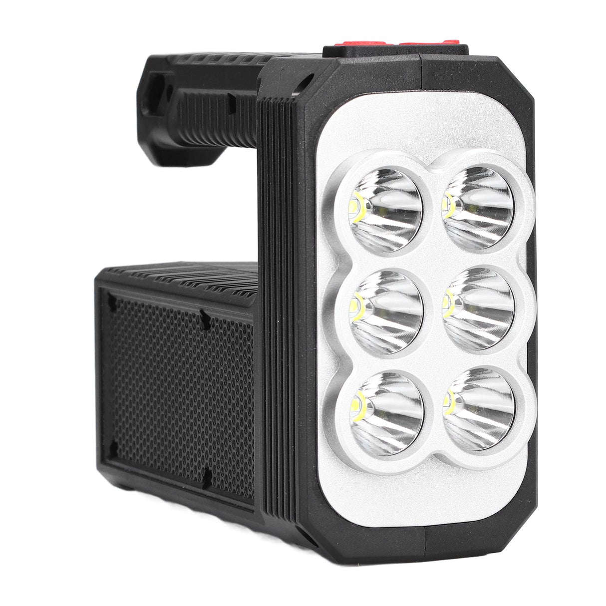 6LED Flashlight Multifunctional Hand Light USB Charging 4 Mode Waterproof Flashlight for Outdoor Camping