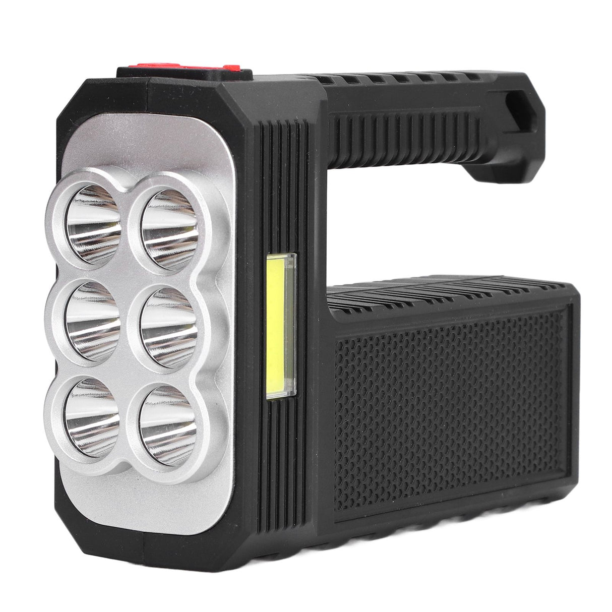 6LED Flashlight Multifunctional Hand Light USB Charging 4 Mode Waterproof Flashlight for Outdoor Camping