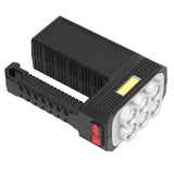 6LED Flashlight Multifunctional Hand Light USB Charging 4 Mode Waterproof Flashlight for Outdoor Camping
