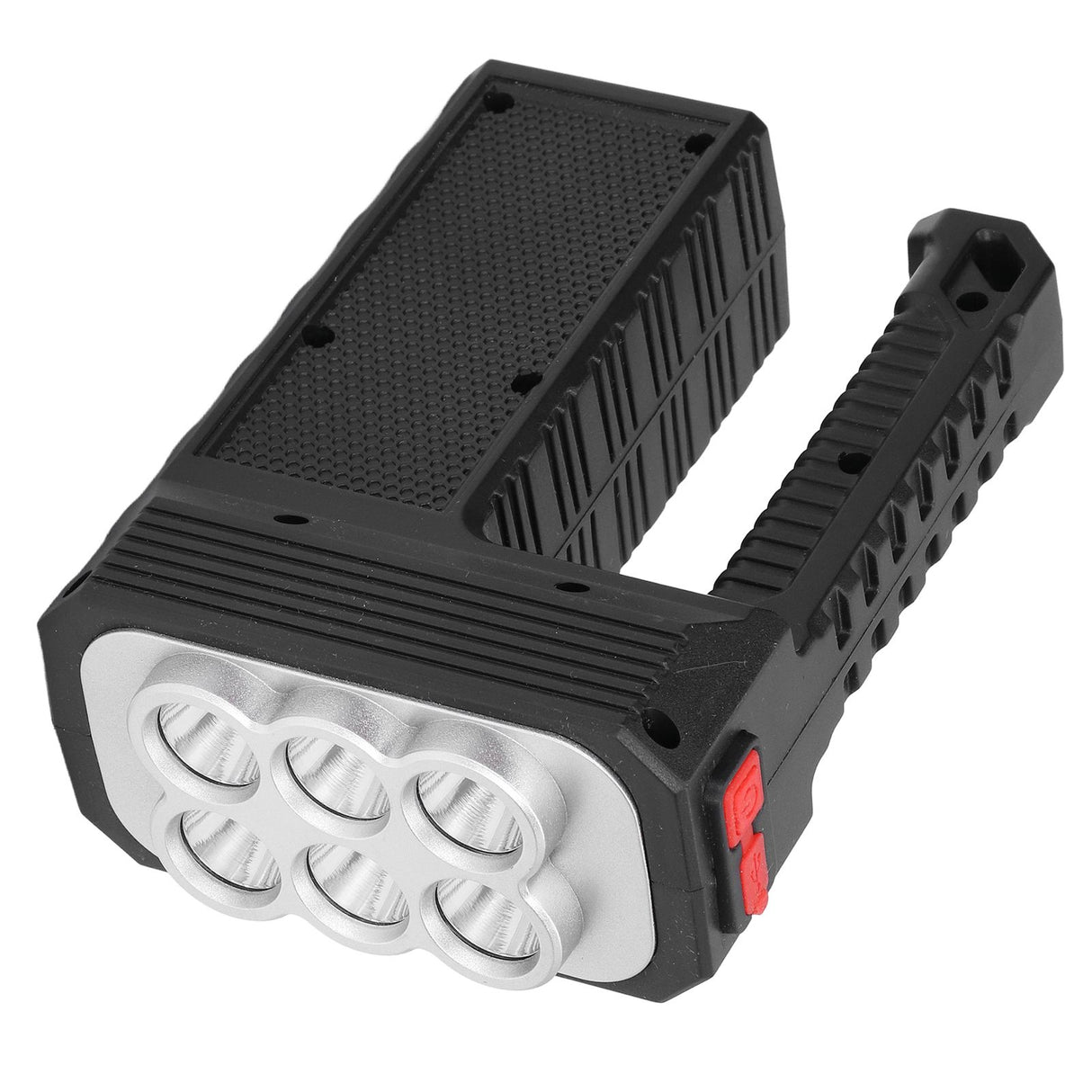 6LED Flashlight Multifunctional Hand Light USB Charging 4 Mode Waterproof Flashlight for Outdoor Camping