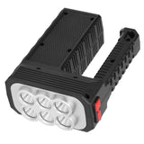 6LED Flashlight Multifunctional Hand Light USB Charging 4 Mode Waterproof Flashlight for Outdoor Camping - Close-Up Angle