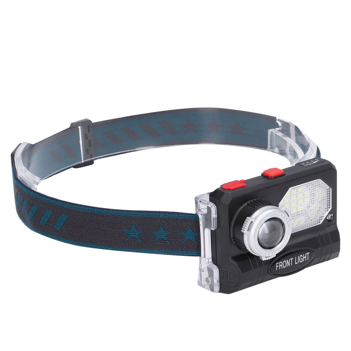 LED Headlight Multifunctional Induction Headlamp USB Charging Outdoor Waterproof Head Flashlight