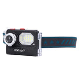LED Headlight Multifunctional Induction Headlamp USB Charging Outdoor Waterproof Head Flashlight