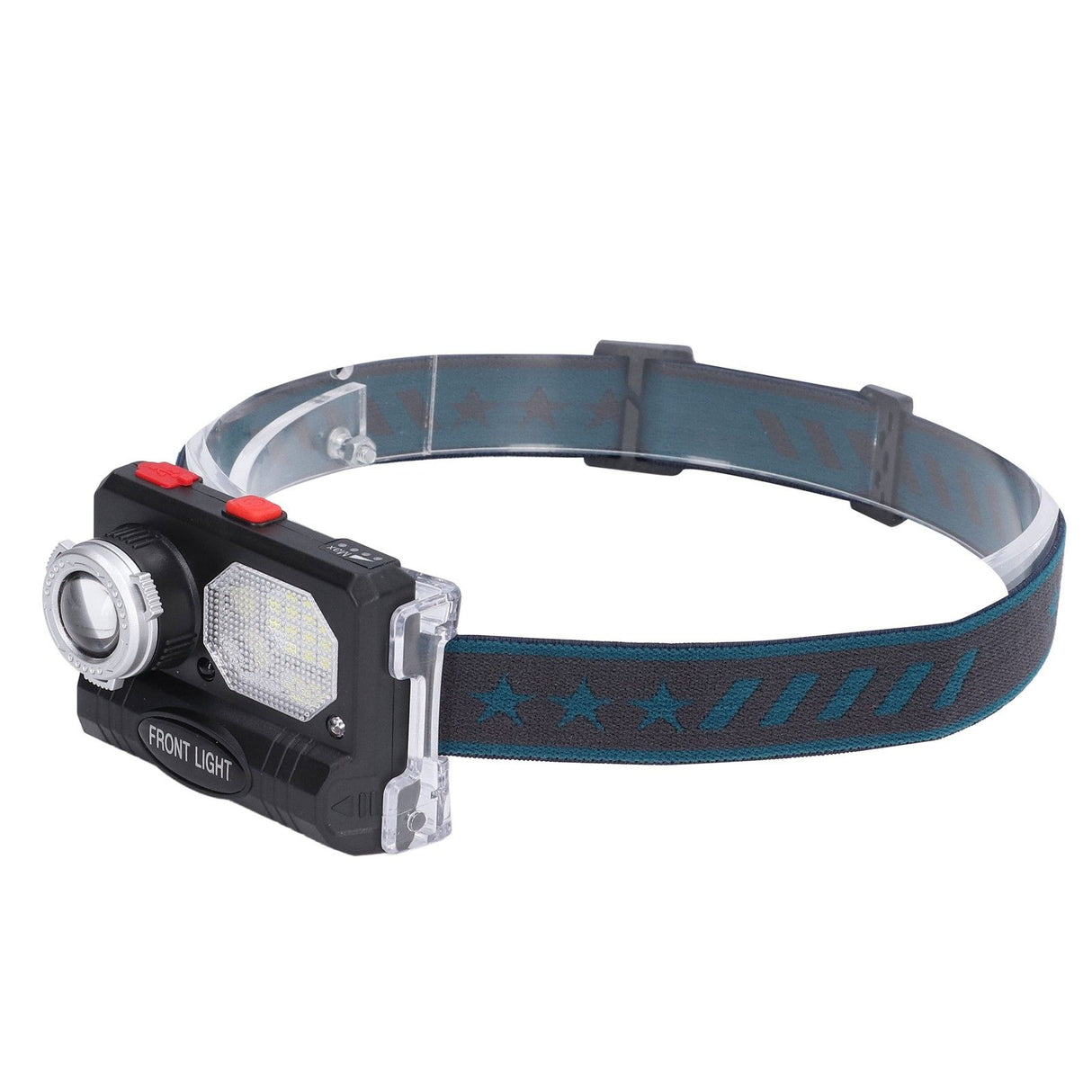 LED Headlight Multifunctional Induction Headlamp USB Charging Outdoor Waterproof Head Flashlight