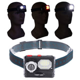 LED Headlight Multifunctional Induction Headlamp USB Charging Outdoor Waterproof Head Flashlight