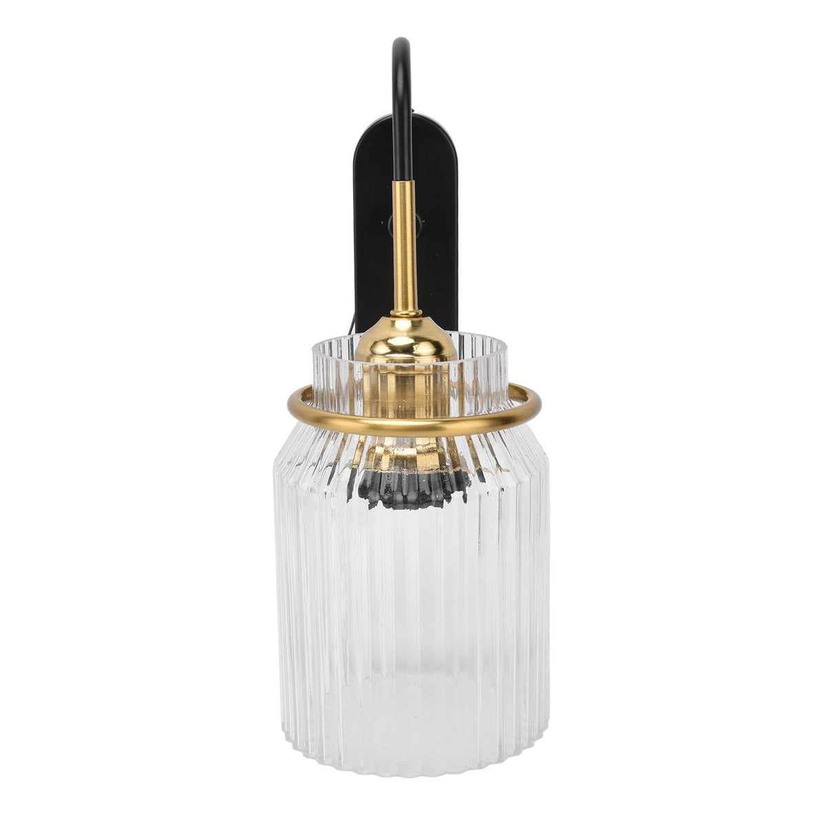 E26/E27 Wall Light Retro Glass Lampshade Wall Sconce Lamp for Bedroom Headboard Living Room110V‑240V
