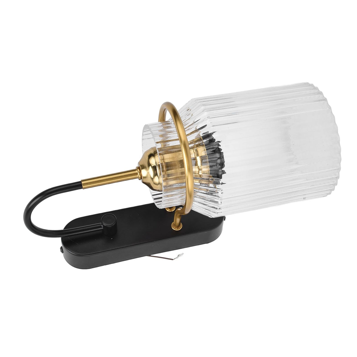 E26/E27 Wall Light Retro Glass Lampshade Wall Sconce Lamp for Bedroom Headboard Living Room110V‑240V