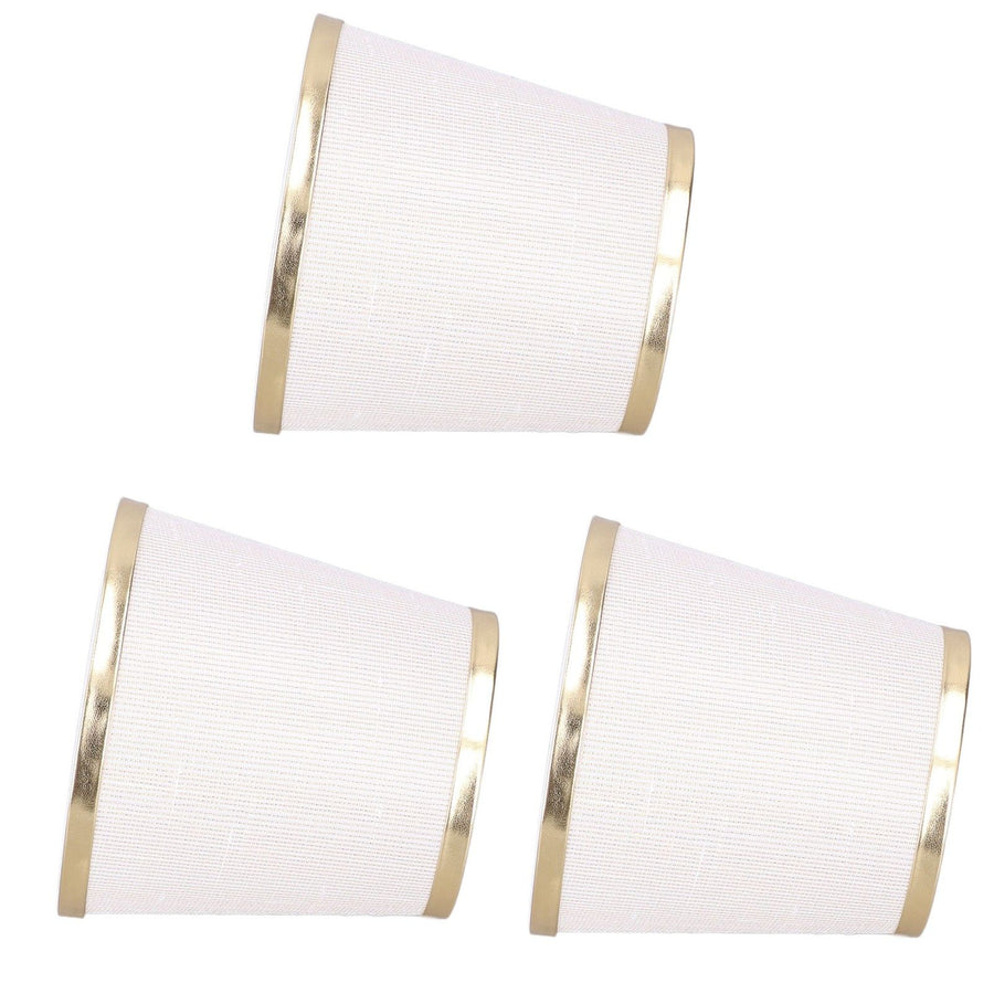 3PCS E14 Lampshade Barrel Shape Table Lamp Shade Meson Installation Fabric Bedroom Ceiling Lamp Shade