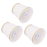 3PCS E14 Lampshade Barrel Shape Table Lamp Shade Meson Installation Fabric Bedroom Ceiling Lamp Shade