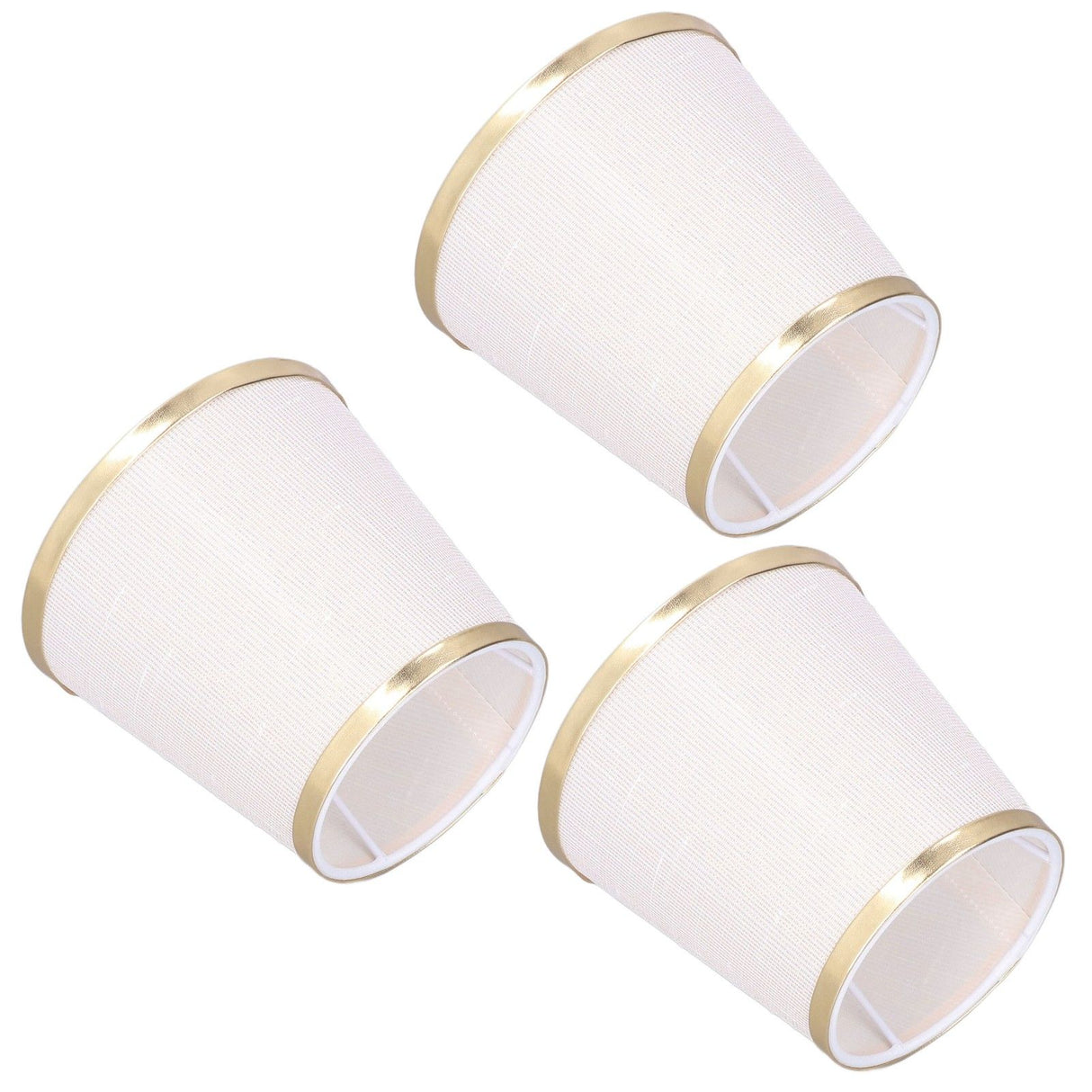 3PCS E14 Lampshade Barrel Shape Table Lamp Shade Meson Installation Fabric Bedroom Ceiling Lamp Shade