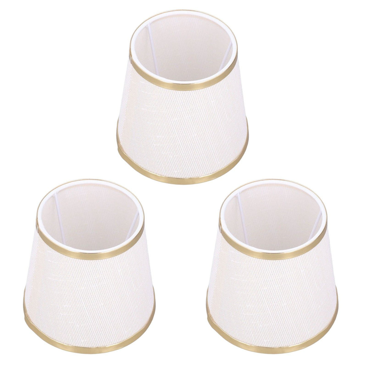3PCS E14 Lampshade Barrel Shape Table Lamp Shade Meson Installation Fabric Bedroom Ceiling Lamp Shade