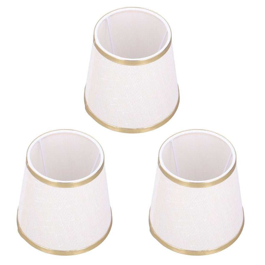 3PCS E14 Lampshade Barrel Shape Table Lamp Shade Meson Installation Fabric Bedroom Ceiling Lamp Shade