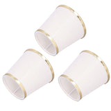 3PCS E14 Lampshade Barrel Shape Table Lamp Shade Meson Installation Fabric Bedroom Ceiling Lamp Shade