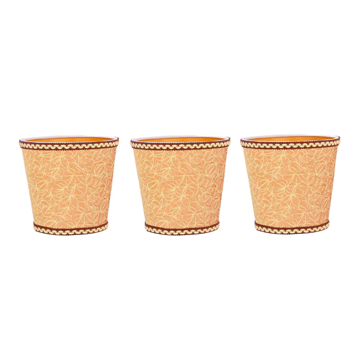 3Pcs Fabric Lampshade High Light Transmittance Perfect Edging Interventional Installation Safety Design Table Lamp Shade