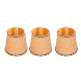 3Pcs Fabric Lampshade High Light Transmittance Perfect Edging Interventional Installation Safety Design Table Lamp Shade