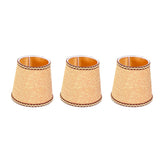 3Pcs Fabric Lampshade High Light Transmittance Perfect Edging Interventional Installation Safety Design Table Lamp Shade