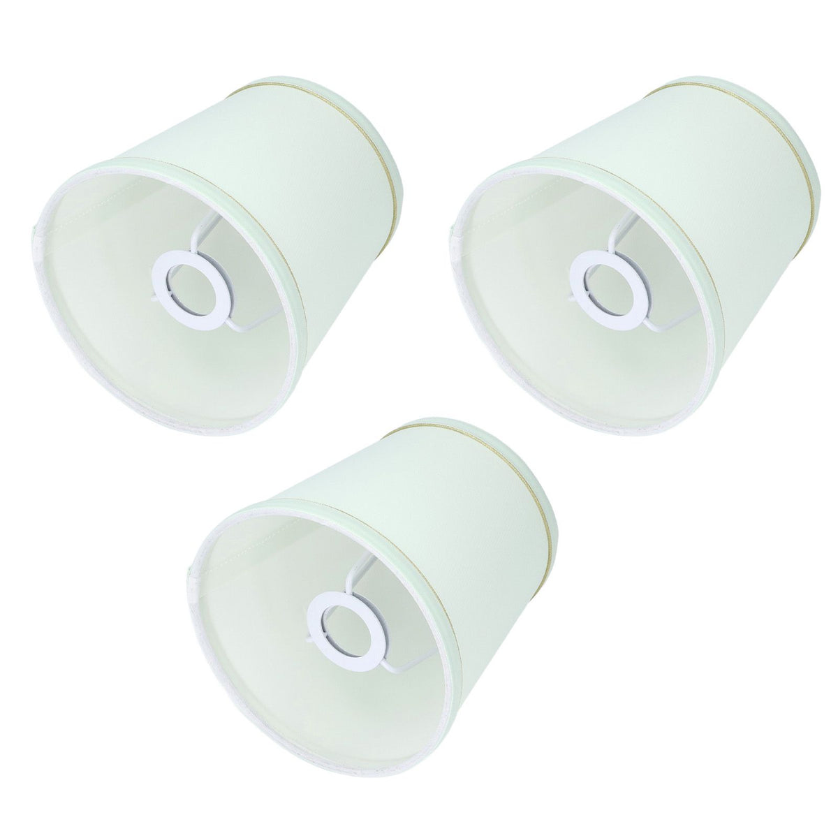 3pcs E14 Lamp Shade Modern Fabric Lamp Shade Cover for Dining Room Bedroom Corridor Kitchen