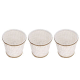 3Pcs Small Lamp Shades Hand Crafted Exquisite Soft Lightweight Dustproof High Luminousness Table Lampshade - Close-Up Angle