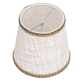 3Pcs Small Lamp Shades Hand Crafted Exquisite Soft Lightweight Dustproof High Luminousness Table Lampshade