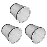 3pcs E14 Cloth Lamp Shade Excellent Light Transmission Chandelier Lamp Shade for Household - Close-Up Angle