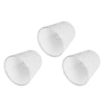 3Pcs Small Lamp Shades E14 Bright Surface Thin Lightweight High Transmittance Safe Design Table Lampshade