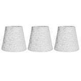 3Pcs Small Lamp Shades E14 Bright Surface Thin Lightweight High Transmittance Safe Design Table Lampshade - Extra Image